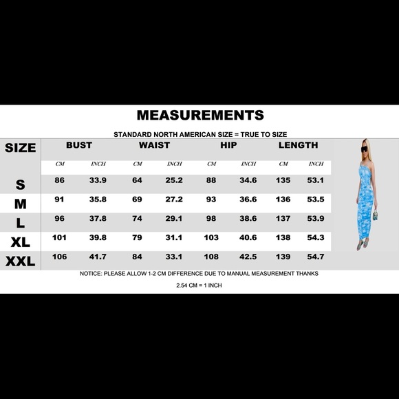 Tie & Dye Maxie Dress - (Blue) - Picture 3 of 3